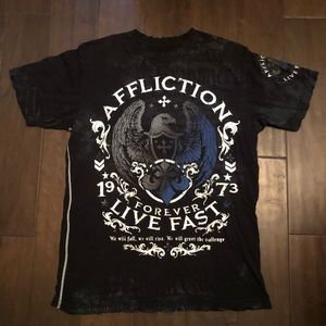 Live Fast Affliction Tee